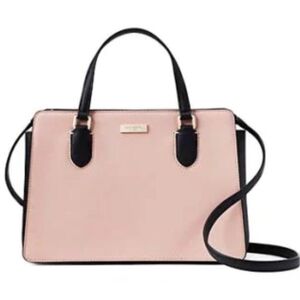 Kate Spade NY LAUREL WAY REESE SATCHEL Pink-Black